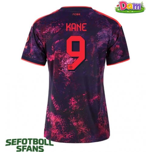 Bayern Munich Harry Kane #9 Tredje Tröja Kvinnor 2026-27 Kortärmad